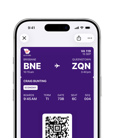 iPhone, top half of screen showing Digital ID stored in the Wallet app