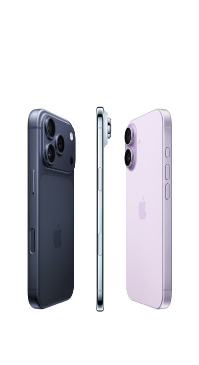 Un trio d’iPhone.