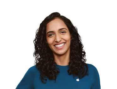 shop with a specialist, shopping bag icon, blue