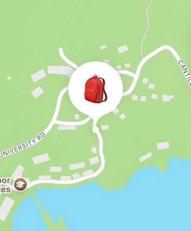 Zaprezentowane działanie aplikacji Znajdź