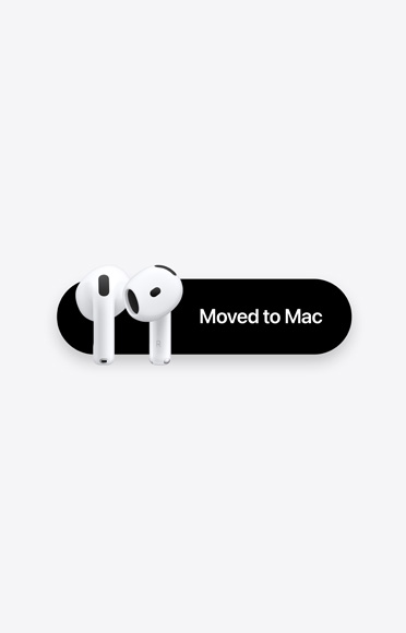 AirPods 4, Mutat pe Mac