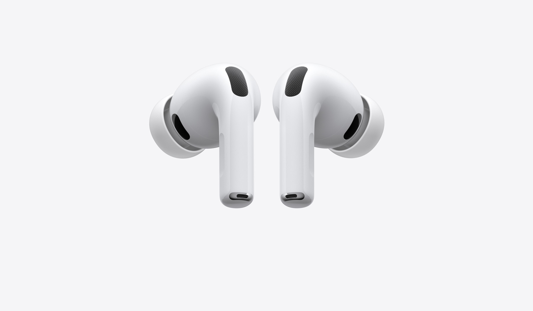 AirPods&nbsp;Pro&nbsp;3، سماعات رأس لاسلكية للأذن اليسرى والأذن اليمنى، لون أبيض، رؤوس من السيليكون