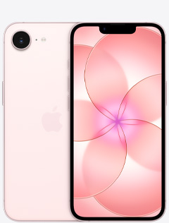 iPhone 17e en rose pastel