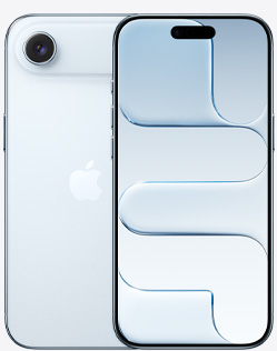 iPhone Air en bleu ciel