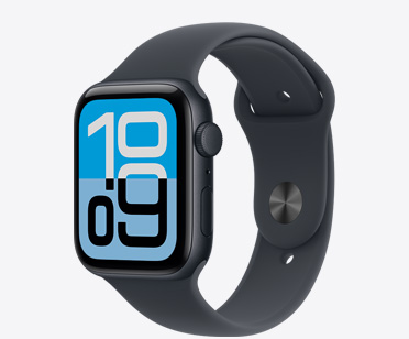 Apple Watch SE 3 en minuit