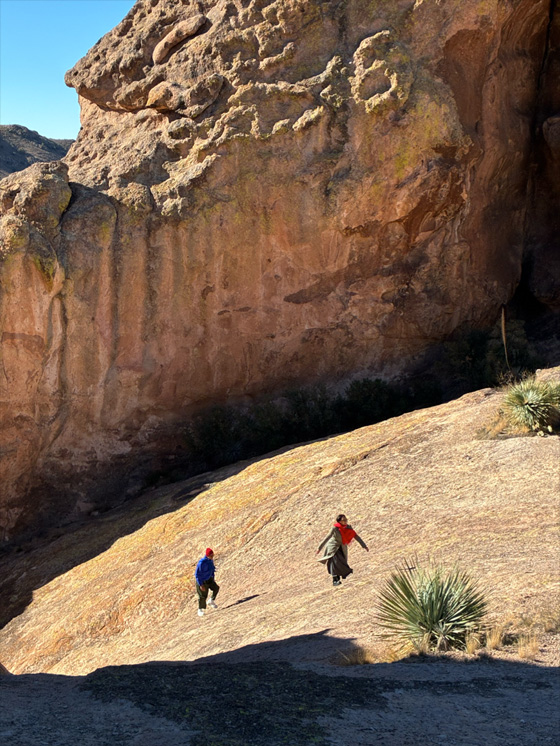 صورة لمنظر طبيعي تم التقاطها بنمط كاميرا تقريب المسافات 2x.‏