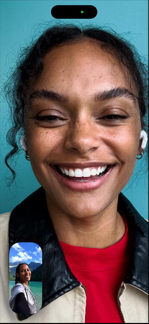 Écran d’iPhone 17 Pro montrant la fonctionnalité Cadre centré pour les vidéos