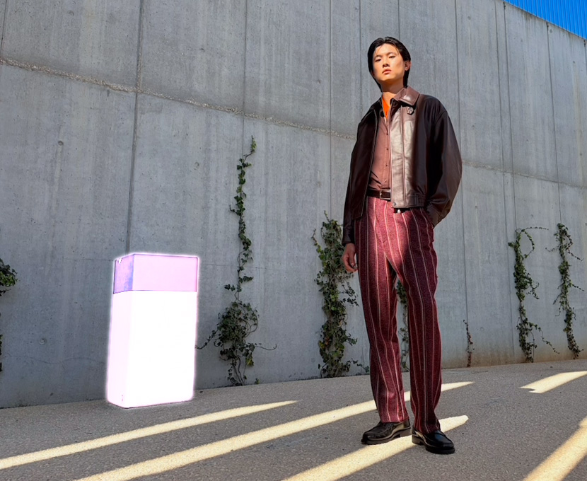 Foto con un oggetto sullo sfondo evidenziato dallo strumento Ripulisci di Apple Intelligence