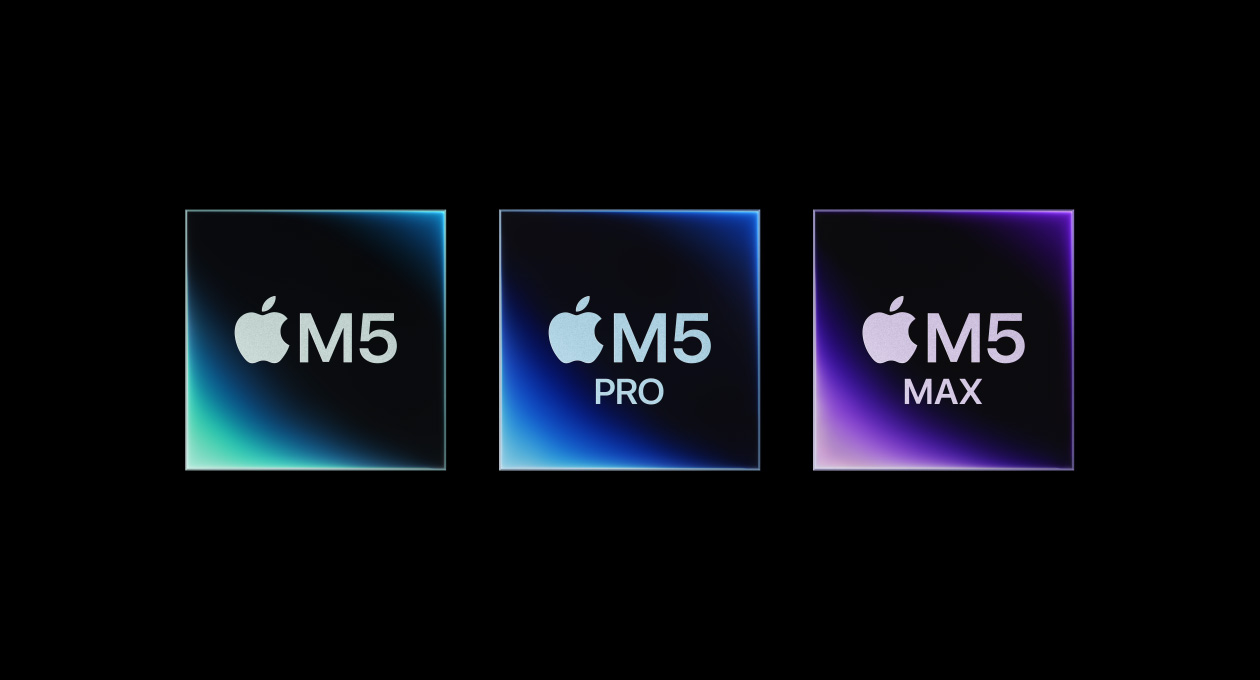 M5, M5 Pro, und M5 Max Chips